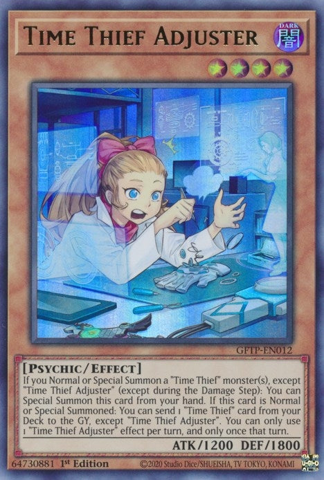 Image for Time Thief Adjuster (GFTP-EN012) (GFTP) - YuGiOh