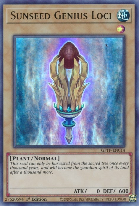 Image for Sunseed Genius Loci (GFTP-EN014) (GFTP) - YuGiOh