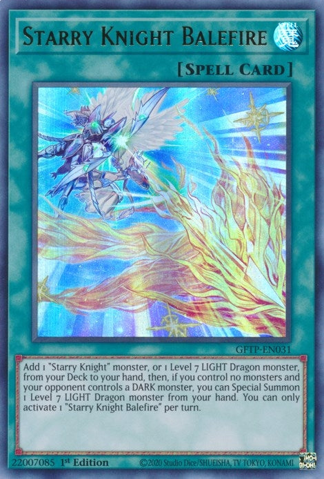 Image for Starry Knight Balefire (GFTP-EN031) (GFTP) - YuGiOh