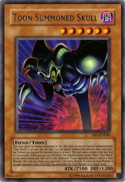 Image for Toon Summoned Skull (DB1-EN040) (DB1) - YuGiOh