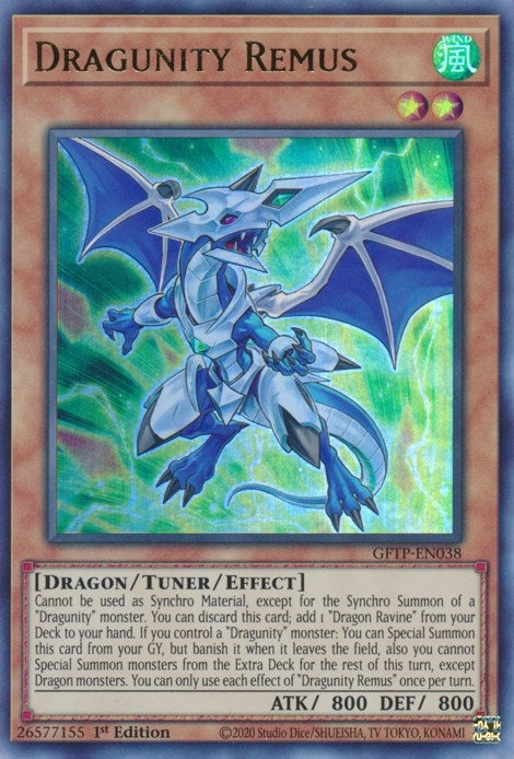 Image for Dragunity Remus (GFTP-EN038) (GFTP) - YuGiOh