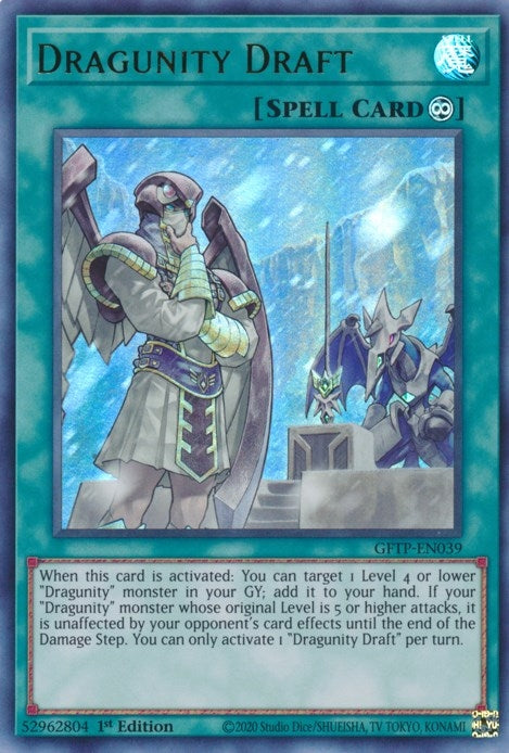 Image for Dragunity Draft (GFTP-EN039) (GFTP) - YuGiOh