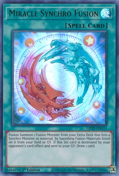 Image for Miracle Synchro Fusion (GFTP-EN111) (GFTP) - YuGiOh