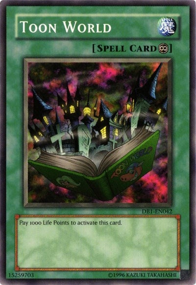 Image for Toon World (DB1-EN042) (DB1) - YuGiOh