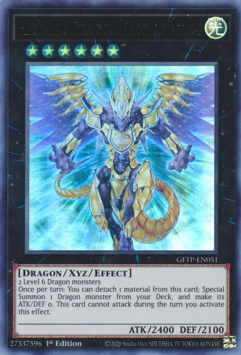 Image for Hieratic Dragon King of Atum (GFTP-EN051) (GFTP) - YuGiOh