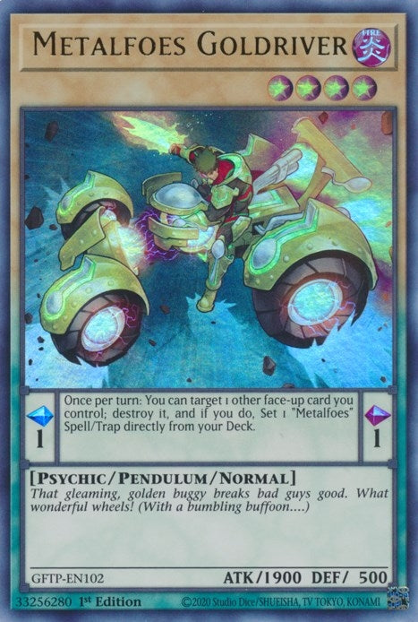 Image for Metalfoes Goldriver (GFTP-EN102) (GFTP) - YuGiOh