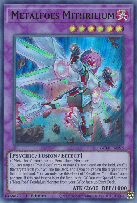 Image for Metalfoes Mithrilium (GFTP-EN095) (GFTP) - YuGiOh