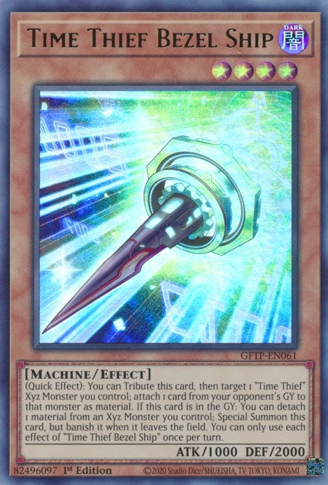 Image for Time Thief Bezel Ship (GFTP-EN061) (GFTP) - YuGiOh
