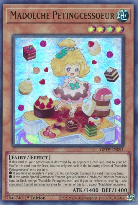Image for Madolche Petingcessoeur (GFTP-EN091) (GFTP) - YuGiOh