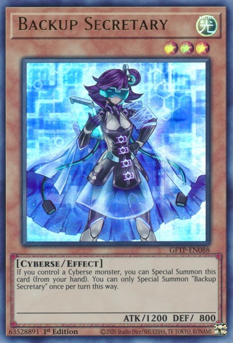 Image for Backup Secretary (GFTP-EN088) (GFTP) - YuGiOh