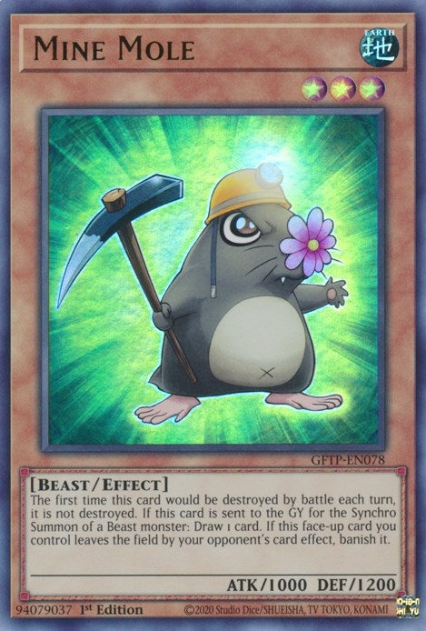 Image for Mine Mole (GFTP-EN078) (GFTP) - YuGiOh