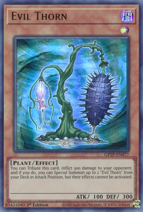 Image for Evil Thorn (GFTP-EN077) (GFTP) - YuGiOh