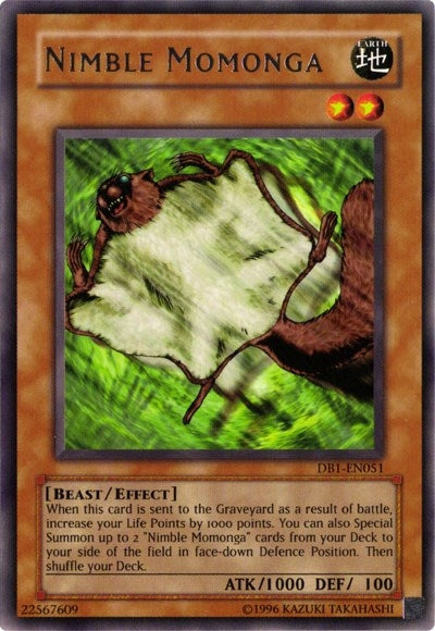 Image for Nimble Momonga (DB1-EN051) (DB1) - YuGiOh