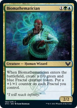 Image for Biomathematician (164) (Strixhaven: School of Mages) - Magic: The Gathering