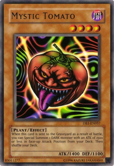 Image for Mystic Tomato (DB1-EN057) (DB1) - YuGiOh