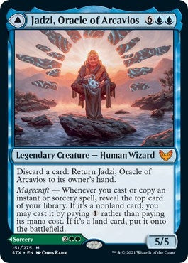 Image for Jadzi, Oracle of Arcavios (151) (Strixhaven: School of Mages) - Magic: The Gathering