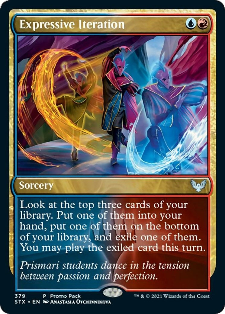 Image for Expressive Iteration (379) (Strixhaven) - Magic: The Gathering
