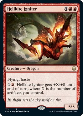 Image for Hellkite Igniter (171) (Commander 2021) - Magic: The Gathering