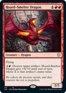 Image for Hoard-Smelter Dragon (173) (Commander 2021) - Magic: The Gathering
