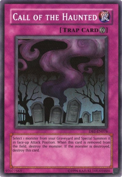 Image for Call Of The Haunted (DB1-EN076) (DB1) - YuGiOh