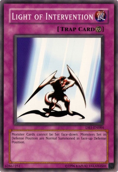 Image for Light of Intervention (DB1-EN084) (DB1) - YuGiOh