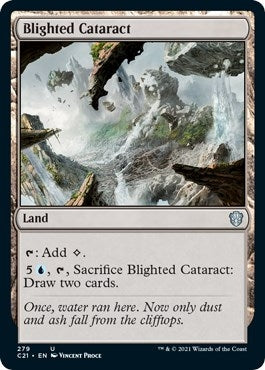 Image for Blighted Cataract (279) (Commander 2021) - Magic: The Gathering