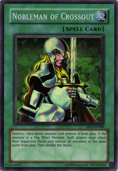Image for Nobleman of Crossout (DB1-EN088) (DB1) - YuGiOh