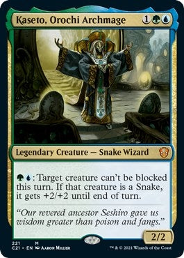 Image for Kaseto, Orochi Archmage (221) (Commander 2021) - Magic: The Gathering