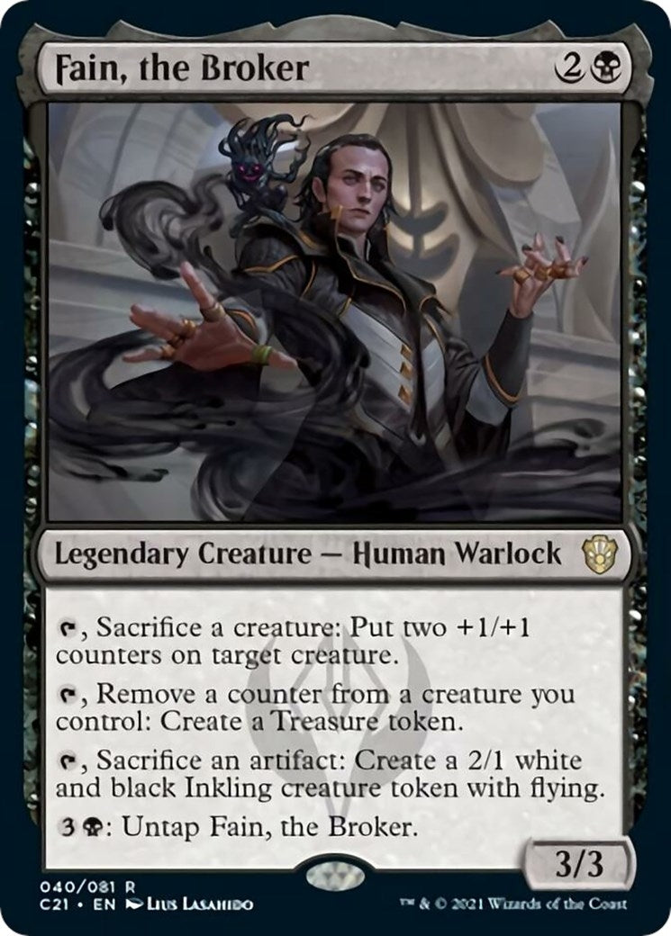 Image for Fain, the Broker (40) (Commander 2021) - Magic: The Gathering