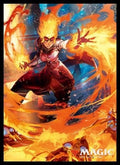 Image for Magic: The Gathering Player's Card Sleeve - War of the Spark - Chandra, Fire Artisan (80-Pack) - Card Sleeves