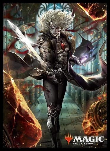 Image for Magic: The Gathering Player's Card Sleeve - War of the Spark - Vengeful Bloodlord, Sorin (80-Pack) - Card Sleeves