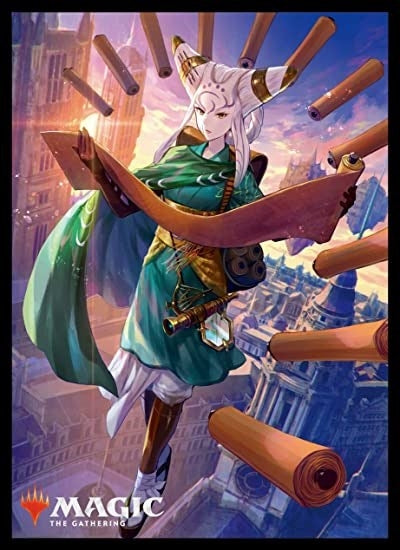 Image for Magic: The Gathering Player's Card Sleeve - War of the Spark - Tamiyo, Collector of Tales (80-Pack) - Card Sleeves