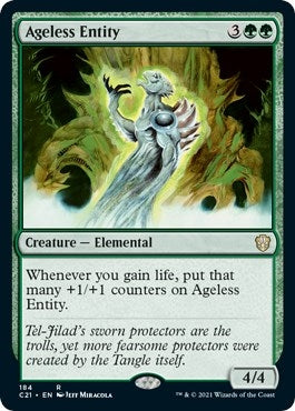 Image for Ageless Entity (184) (Commander 2021) - Magic: The Gathering