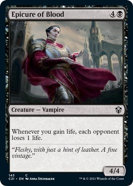 Image for Epicure of Blood (143) (Commander 2021) - Magic: The Gathering