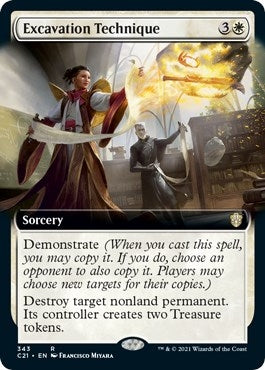 Image for Excavation Technique (Extended Art) (343) (Commander 2021) - Magic: The Gathering