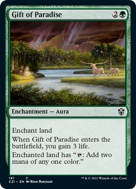 Image for Gift of Paradise (191) (Commander 2021) - Magic: The Gathering
