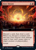 Image for Fiery Encore (Extended Art) (378) (Commander 2021) - Magic: The Gathering