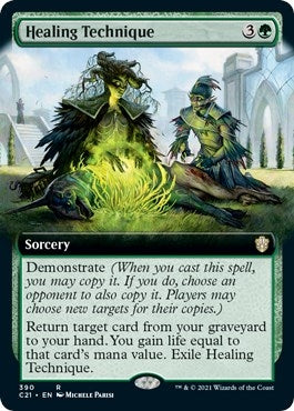 Image for Healing Technique (Extended Art) (390) (Commander 2021) - Magic: The Gathering