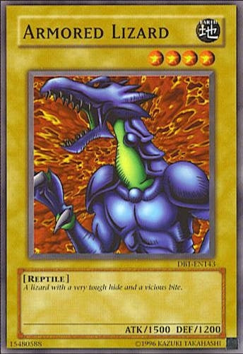 Image for Armored Lizard (DB1-EN143) (DB1) - YuGiOh