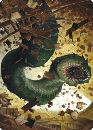 Image for Bookwurm Art Card (14) (Strixhaven) - Magic: The Gathering