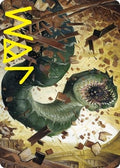 Image for Bookwurm Art Card (Gold-Stamped Signature) (14) (Strixhaven) - Magic: The Gathering