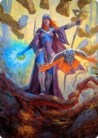Image for Kasmina, Enigma Sage Art Card (29) (Strixhaven) - Magic: The Gathering