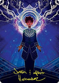 Image for Brainstorm Art Card (Gold-Stamped Signature) (65) (Strixhaven) - Magic: The Gathering