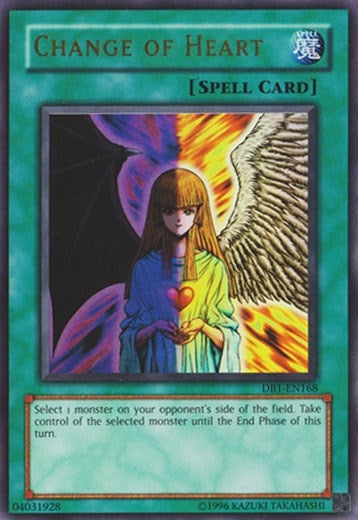 Image for Change of Heart (DB1-EN168) (DB1) - YuGiOh