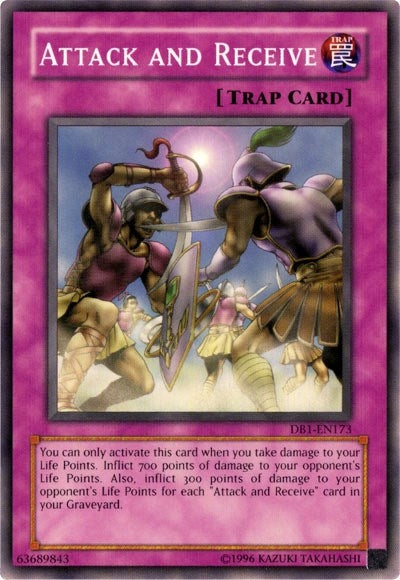 Image for Attack and Receive (DB1-EN173) (DB1) - YuGiOh