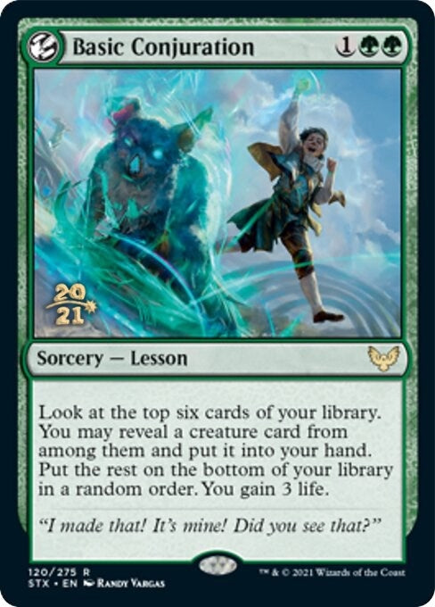 Image for Basic Conjuration (120) (Prerelease Cards) - Magic: The Gathering