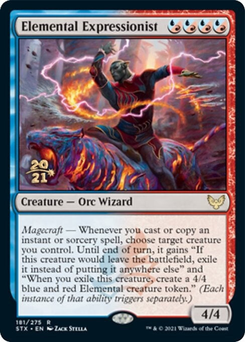 Image for Elemental Expressionist (181) (Prerelease Cards) - Magic: The Gathering