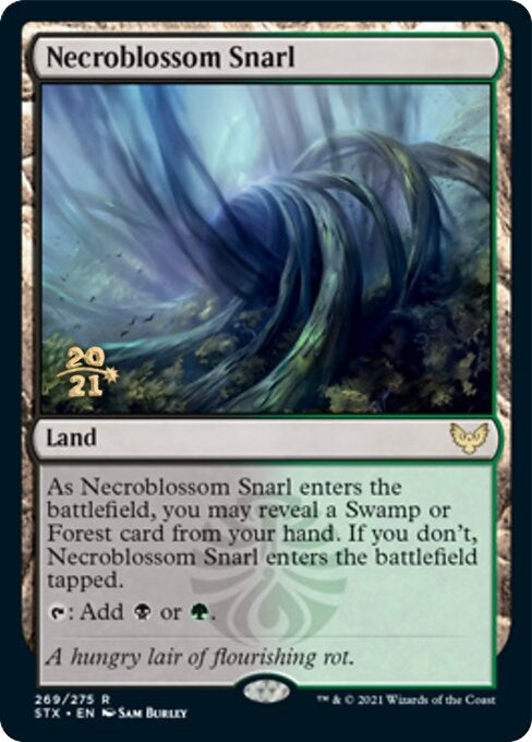 Image for Necroblossom Snarl (269) (Prerelease Cards) - Magic: The Gathering