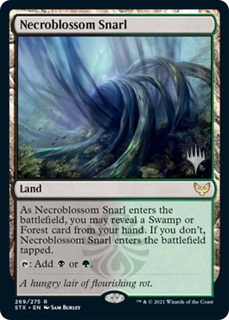 Image for Necroblossom Snarl (269) (Strixhaven) - Magic: The Gathering