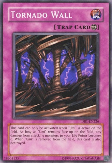 Image for Tornado Wall (DB1-EN226) (DB1) - YuGiOh